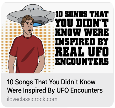 10 UFO-inspired songs