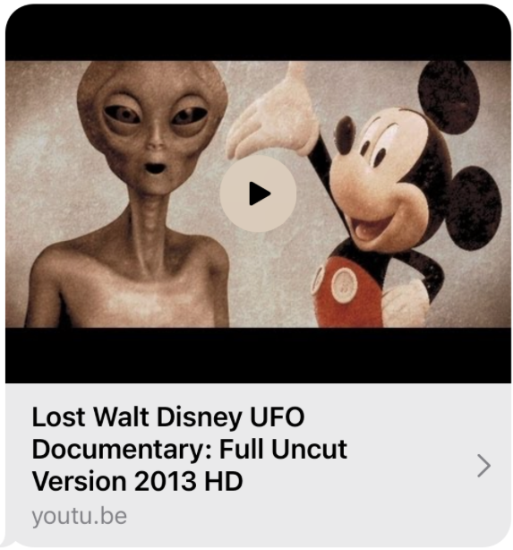 Disney UFO Documentary
