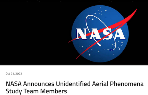 NASA Announces UAP Study Team Members