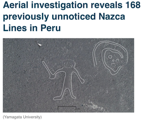168 new Nazca lines discovered
