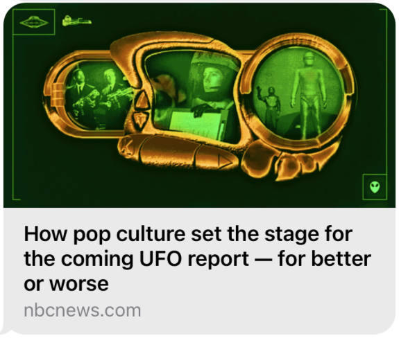 How pop culture set the stage for the coming UFO report — for better or worse