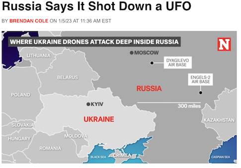 Russia Claims to have shot down a UFO