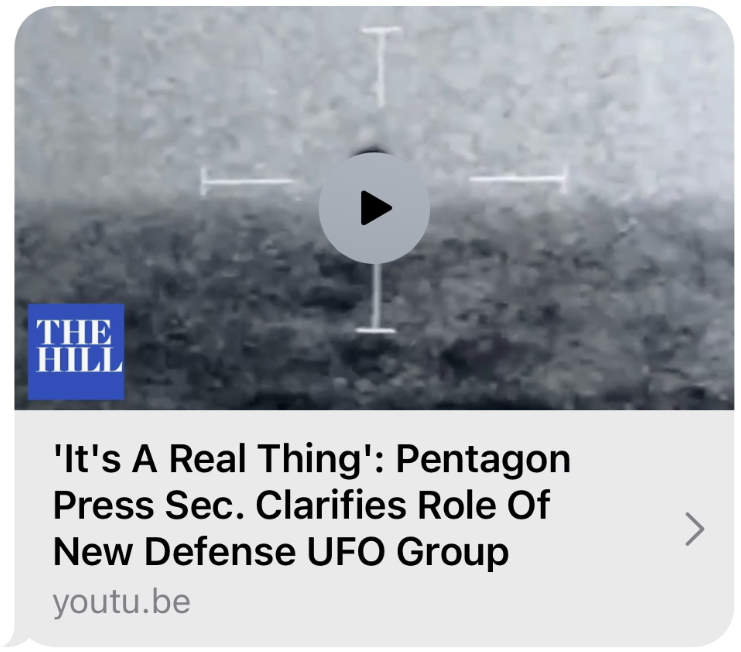 DoD Admits UFO's are real