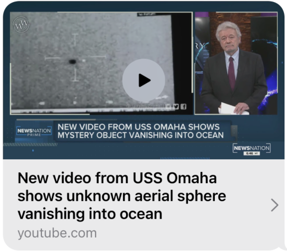 USS Omaha USO Sighting